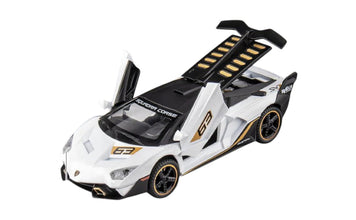 Lamborghini Aventador SVJ 63 1:24 diecast scale model car collectible