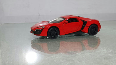 W Motors Lykan HyperSport 1:24 diecast scale model car collectible