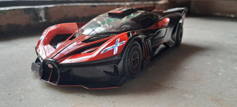 Bugatti Bolide 1:18diecast scale model car collectible car - Big Size