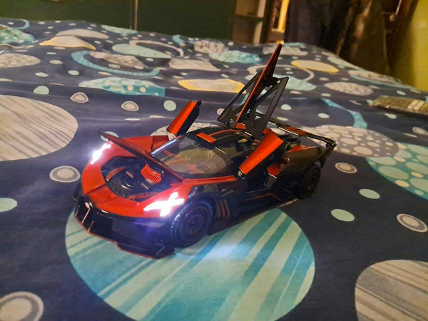 Bugatti Bolide 1:18diecast scale model car collectible car - Big Size