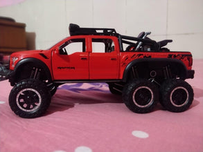 Ford F-150 Raptor 6X6 1:22 scale model car miniature