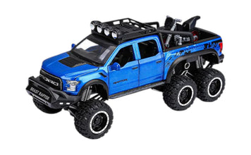 Ford F-150 Raptor 6X6 1:22 scale model car miniature