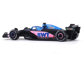 2023 BWT Alpine A523 Esteban Ocon 1:43 Bburago Formula 1 diecast scale model car