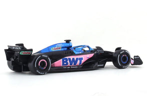 2023 BWT Alpine A523 Esteban Ocon 1:43 Bburago Formula 1 diecast scale model car