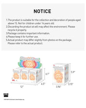 Whole Set - 6 pcs - Official Pop Mart Labubu Plush – Limited‑Edition Fuzzy Bunny‑Eared Monster - All Members - Big Into Energy Collection