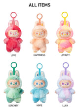 Whole Set - 6 pcs - Official Pop Mart Labubu Plush – Limited‑Edition Fuzzy Bunny‑Eared Monster - All Members - Big Into Energy Collection