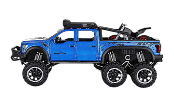 Ford F-150 Raptor 6X6 1:22 scale model car miniature