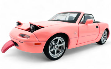 Mazda MX-5 Miata 1990 Convertible 1:24 diecast scale model car collectible