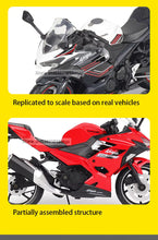 Kawasaki Ninja 400 Red 1:12 CCA licensed diecast scale model bike collectible