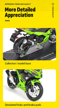 Kawasaki Ninja 400 Green 1:12 CCA licensed diecast scale model bike collectible