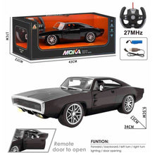 RC Moka Dodge Charger Openable Door Car (34x13 cm)