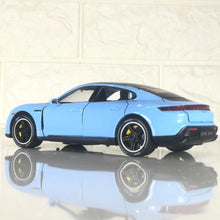 Porsche Taycan Turbo S Model 1:24 diecast scale model car collectible