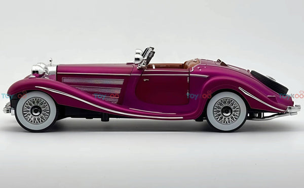 1936 Mercedes-Benz 500K 1:18 roadster diecast scale model car - Big Size