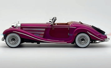 1936 Mercedes-Benz 500K 1:18 roadster diecast scale model car - Big Size