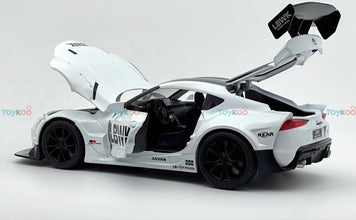 Toyota Supra GR LBWK 1:18 diecast scale model car collectible - Big Size