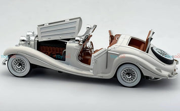 1936 Mercedes-Benz 500K 1:18 roadster diecast scale model car - Big Size