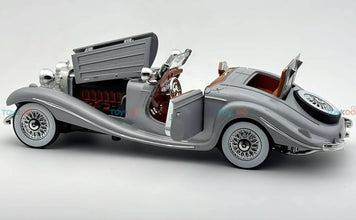 1936 Mercedes-Benz 500K 1:18 roadster diecast scale model car - Big Size