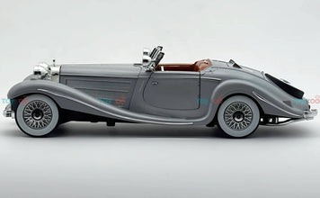 1936 Mercedes-Benz 500K 1:18 roadster diecast scale model car - Big Size