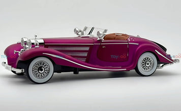 1936 Mercedes-Benz 500K 1:18 roadster diecast scale model car - Big Size