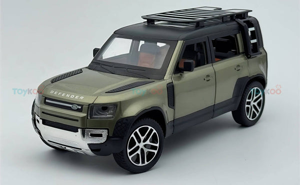 Land Rover Defender 110 1:18 diecast Scale Model car - Big Size