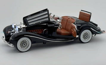 1936 Mercedes-Benz 500K 1:18 roadster diecast scale model car - Big Size