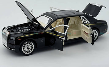 Rolls Royce Phantom VIII 1:18 diecast scale model miniature car - Big Size