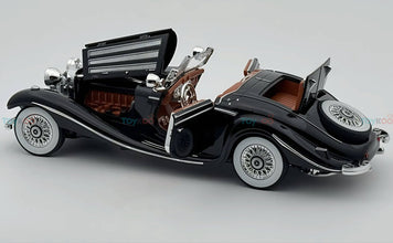 1936 Mercedes-Benz 500K 1:18 roadster diecast scale model car - Big Size
