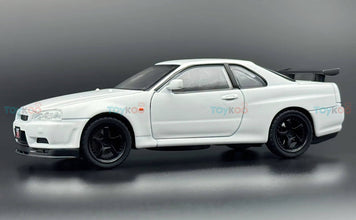 Nissan Skyline GT-R R34 Super Model 1:18 diecast scale model car miniature - Big Size