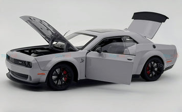 Dodge Challenger SRT Demon V8 1:18 diecast scale model car - Big Size