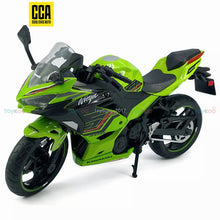 Kawasaki Ninja 400 Green 1:12 CCA licensed diecast scale model bike collectible