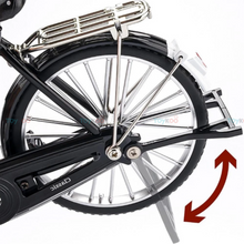 Classic Bicycle Metal Scale Model Diecast Miniature Collection with accessories