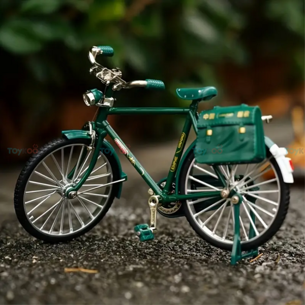 Classic Bicycle Metal Scale Model Diecast Miniature Collection with accessories