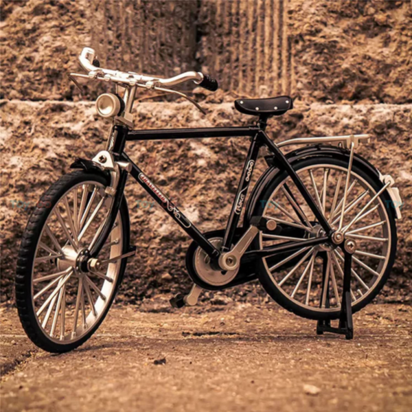 Classic Bicycle Metal Scale Model Diecast Miniature Collection with accessories