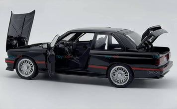 1988 BMW 3 Series M3 E30 1:18 diecast Scale Model car - Big Size