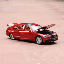 Remote Control Diecast Resembling Maybach Car with Smoke Effect | Openable Doors & Light | 1:22 Scale