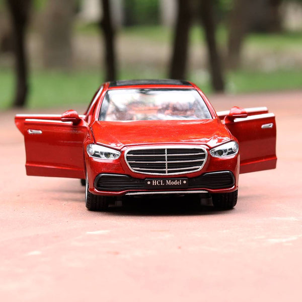 Remote Control Diecast Resembling Maybach Car with Smoke Effect | Openable Doors & Light | 1:22 Scale