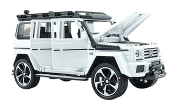 BRABUS G550 4X4 1:24 DIECAST ALLOY METAL PULLBACK TOY CAR