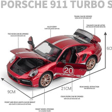 Porsche 911 1:24 diecast scale model car collectible