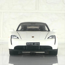 Porsche Taycan Turbo S Model 1:24 diecast scale model car collectible