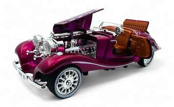 1936 Mercedes Benz 500K 1:24 Roadster diecast scale model car collectible | Assorted Colors