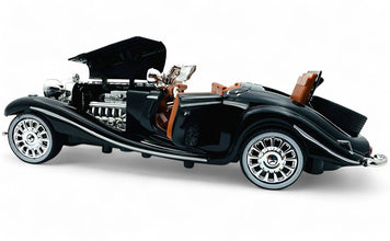 1936 Mercedes Benz 500K 1:24 Roadster diecast scale model car collectible | Assorted Colors