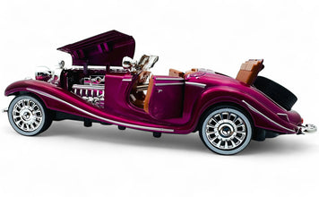 1936 Mercedes Benz 500K 1:24 Roadster diecast scale model car collectible | Assorted Colors