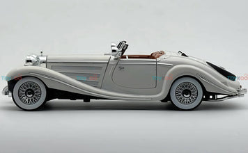 1936 Mercedes-Benz 500K 1:18 roadster diecast scale model car - Big Size