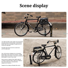 Classic Bicycle Metal Scale Model Diecast Miniature Collection with accessories