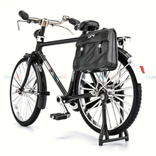 Classic Bicycle Metal Scale Model Diecast Miniature Collection with accessories